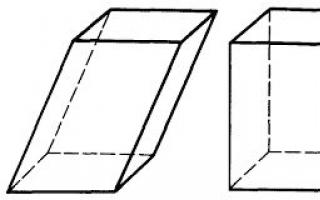 Геометрические фигуры. Параллелепипед. Прямоугольный параллелепипед — Гипермаркет знаний Какой параллелепипед называется прямым